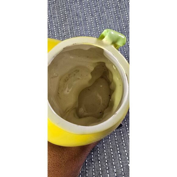 Vintage INARCO Lady Head Vase Young girl Yellow Auburn Hair 1950's - Picture 10 of 11